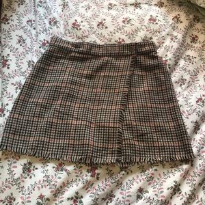 UO plaid skirt